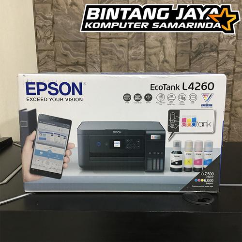 Jual Printer Epson EcoTank L4260 A4 WiFi Print Scan Copy Ink Tank