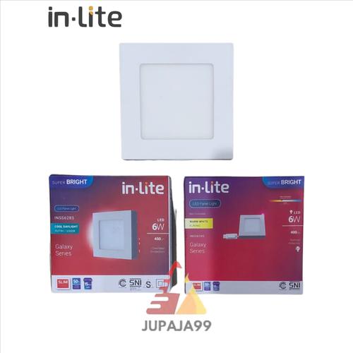 Jual INLITE LAMPU PANEL KOTAK OUTBOW INSS628S 6WATT 12WATT 18WATT PUTIH ...
