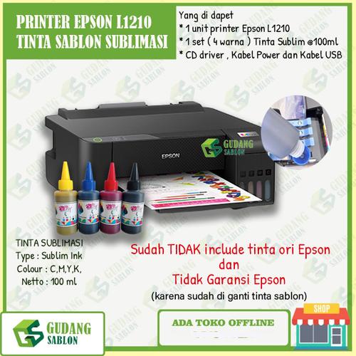 Jual Printer Epson Tinta Sublim Upgrade Tinta Sablon Printer InkJet