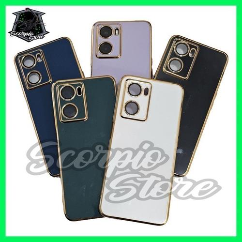 Captor Cover Trasparente per Oppo A36, A76, A96 4G Custodia TPU in Silicone Flessibile Morbida e Sottile, Alta Qualità con Bordo Rialzato per Schermo e Protezione Fotocamera