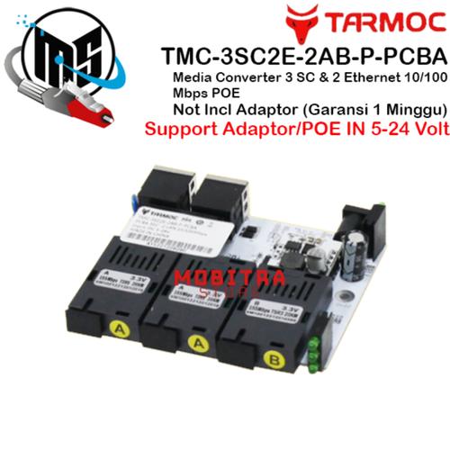 Jual Media Converter BOARD 3 FO 2 LAN 3FO 2LAN 3 Port FO 2 Port LAN