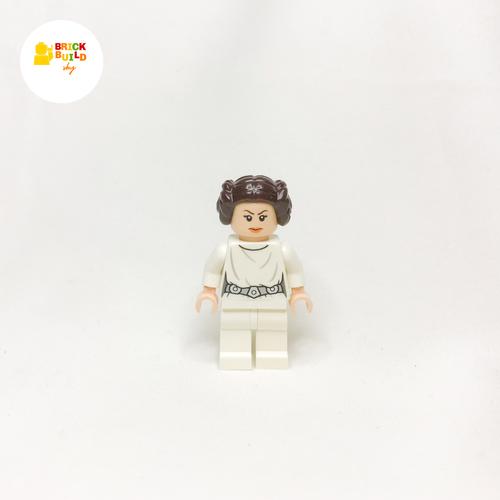 LEGO® Star Wars Princess Leia Minifigure White Dress Outfit 75229 75339 sw0994