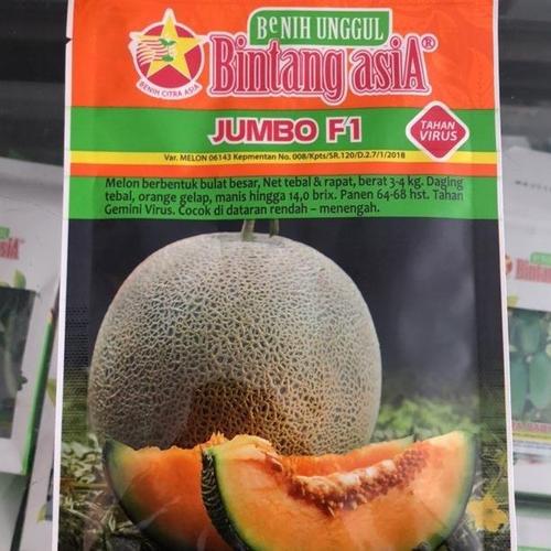 Jual Benih Tanaman Buah Melon Melonia Plus Wangi DIsukai Pasar Cap
