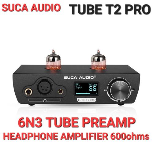 Jual SUCA AUDIO TUBE-T2 PRO 6N3 Tube Preamp & Balanced Headphone ...