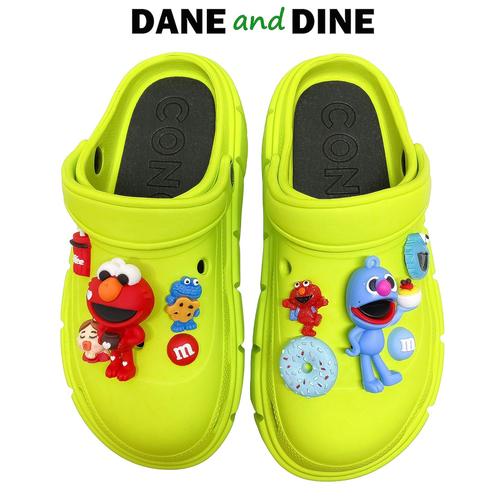 Jual Set Pin Jibbitz Charm Aksesoris Sandal Sepatu Crocs ELMO Kota