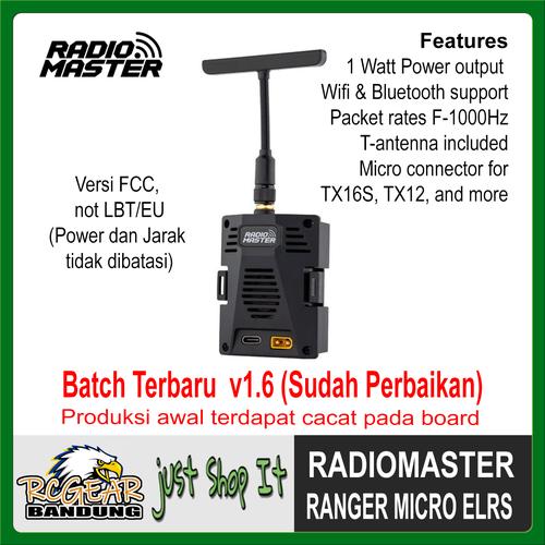 Jual RadioMaster Ranger Micro 2.4GHz ExpressLRS ELRS RF Module External ...