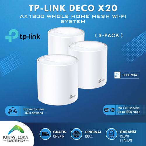 TP-Link Deco X20 3台セット