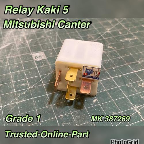 Jual Relay Kaki 5 Mitsubishi Canter MK387269 MK 387269 Grade 1 Kota