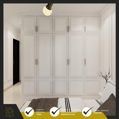 Jual Lemari Pakaian / Wardrobe / Walk in Closet Classic Duco Custom ...