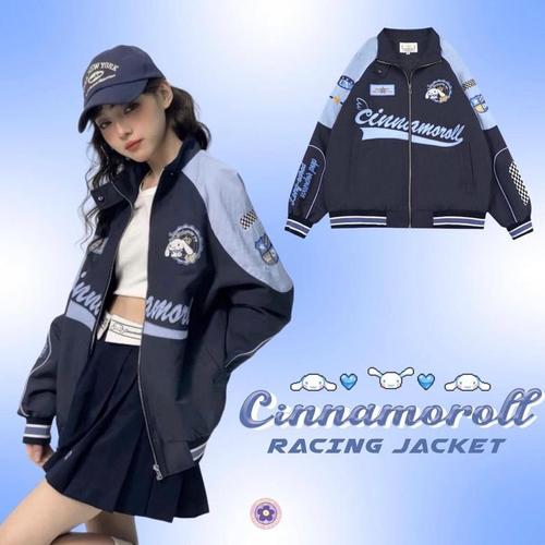 Cinnamoroll Racing Jual Jaket Cantik Wanita Remaja Ready Stock Cinnamoroll Racing Jacket ...