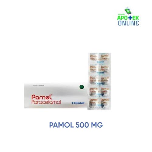 Jual PAMOL 500MG 1 STRIP 10 TABLET PARACETAMOL PENURUN DEMAM Kab Jual PAMOL 500MG 1 STRIP 10 TABLET PARACETAMOL PENURUN DEMAM Kab