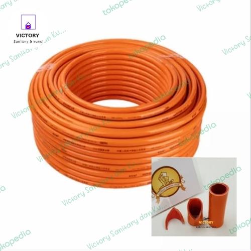 Jual selang air panas /dingin/ orange /water heater /meter Jakarta
