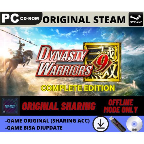 Jual Dynasty Warriors 9 Complete Edition PC Game Sharing Steam Original