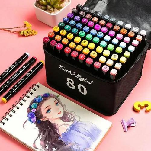 Jual Spidol Warna Warni Art Marker Dua Sisi Sketsa Lukis Animation Gambar 30 Warna Jakarta