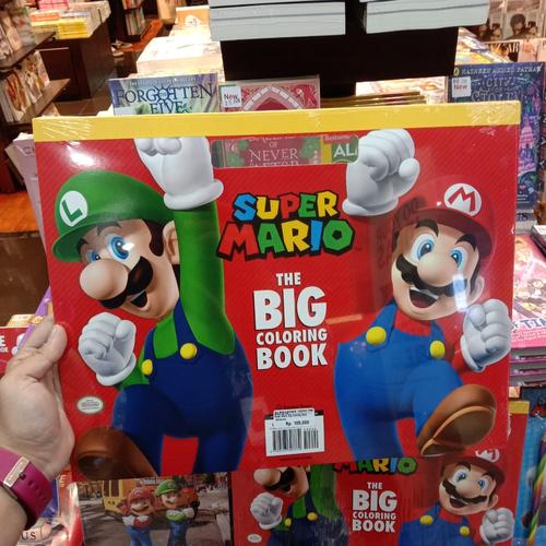 Jual Super mario the big coloring book IMPOR ORIGINAL - Kota Bekasi - duniawarna official ...