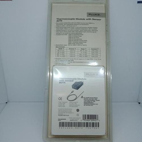 MODULO PARA TERMOPAR (TIPO K) FLUKE 80TK CON SENSOR - , S.A