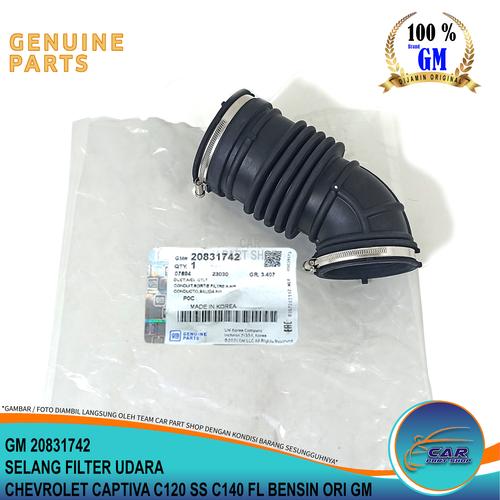 Jual Selang Filter Udara Chevrolet Captiva C120 SS C140 FL Bensin ORI ...