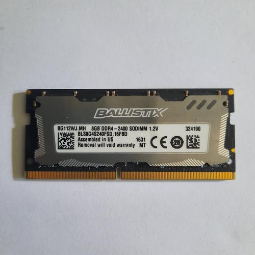 Sodimm Crucial Ballistix Sport Lt 2400 Mhz Ddr4 8gb Ddr4 Ballistix
