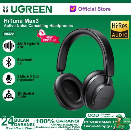 Promo UGREEN Hitune Max 3 Hybrid Headphone Bluetooth Noise Cancelling ...