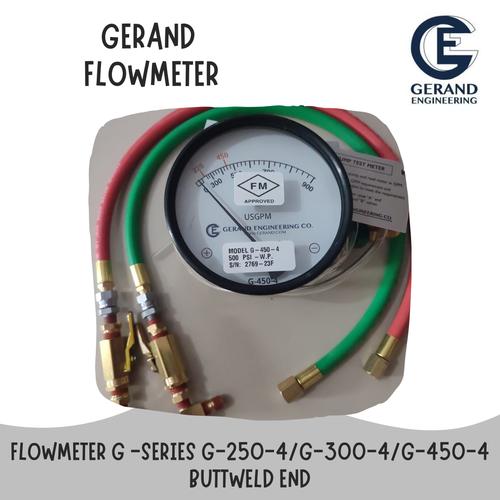 Jual Flowmeter / Flow Meter FIRE PUMP GERAND Original US, Buttweld 4