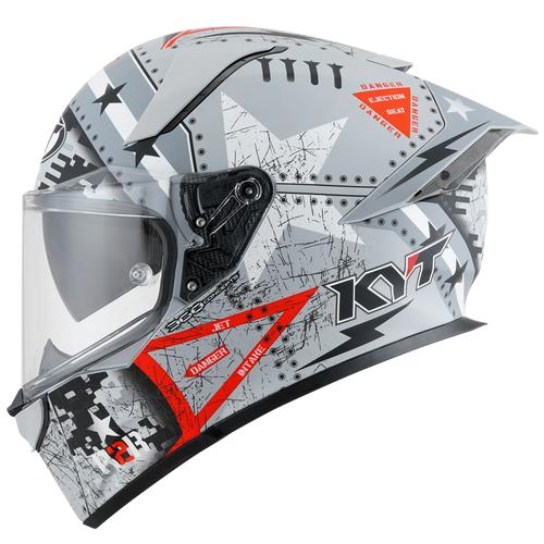 Promo HELM KYT R2R PRO ASSAULT MATT SILVER XXL Cicil 0 3x