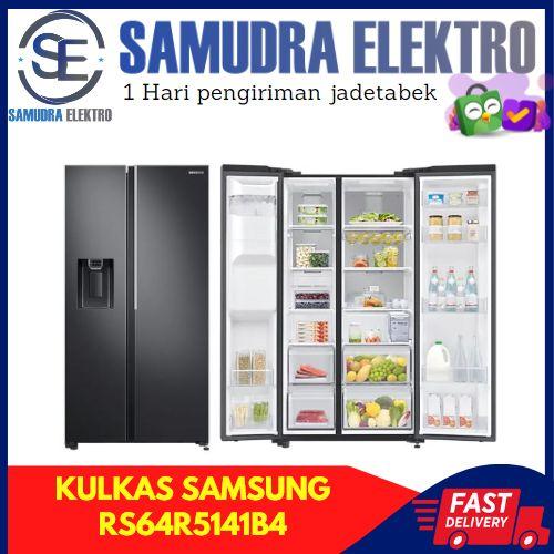 Promo Promo Kulkas Samsung Type RS64R5141B4 Side by side Ice Maker