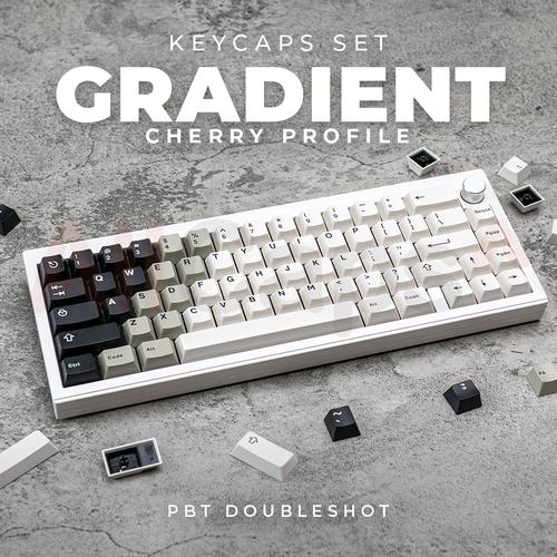 Gray Gradient Contour Keycaps Promo Gradient PBT Doubleshot Keycaps - Jakarta Utara - AllCaps | Tokopedia