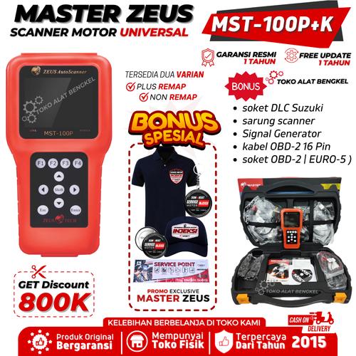 Jual Scanner Motor Zeus MST100P Full Brand Motor /+ Motor KAWASAKI