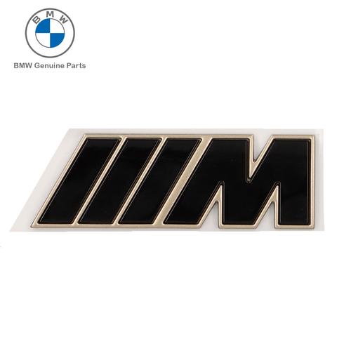 Genuine BMW Bronze M Fender Emblem - I20 iX M60 main image 1