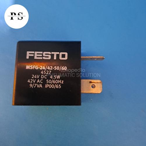 FESTO 4527 MSFG-24/42-50/60 SOLENOID COIL SUPPLIED IN PACK OF 1