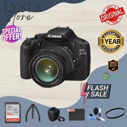 Digital Slr Canon D550 Price CANON EOS 550D KIT 18-55MM IS II