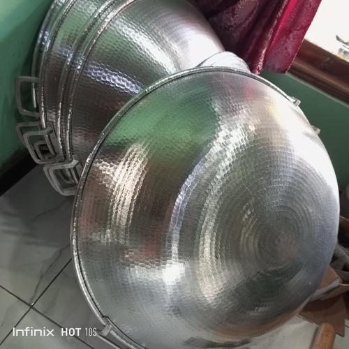 Jual WAJAN BESAR JUMBO UKURAN 60, 70, 80, 90 CM BAHAN ALUMUNIUM TEBAL