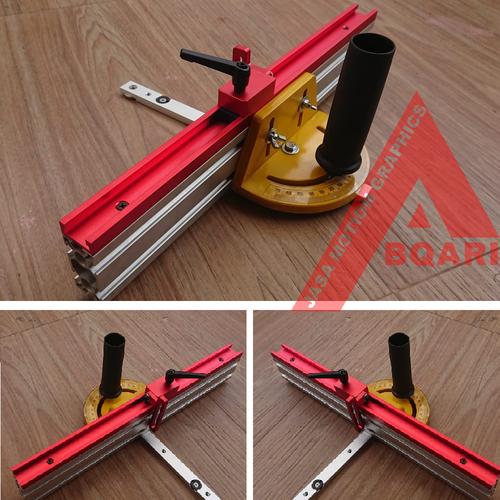 Jual miter gauge / t track / table saw / miter saw / slider / push