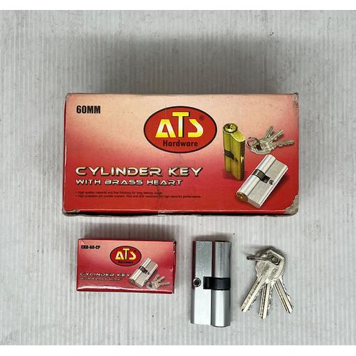 Jual ATS Silinder Pintu 60mm SN GP Kunci Key Cylinder besar kecil - CKB ...