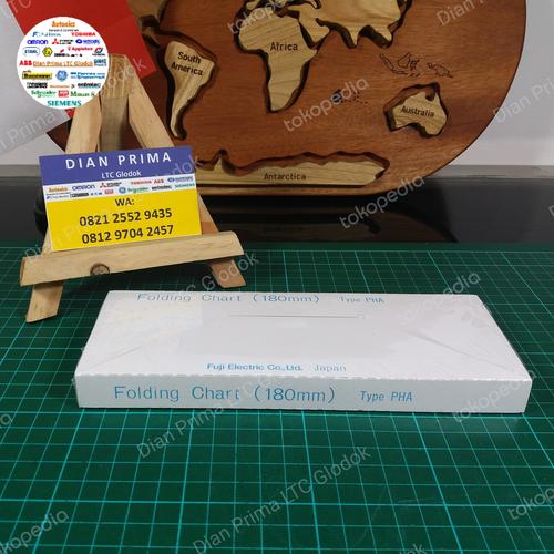 Jual Fuji Chart Paper Folding Chart 180mm PHA BL1000B PEX00BL11000B