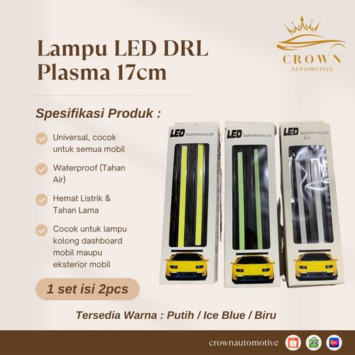 lampu led drl plasma 17cm putih
