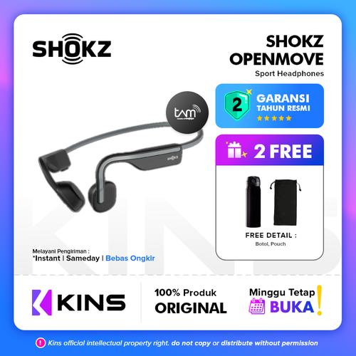 SHOKZ OpenMove Wireless Bone Conduction Sport Headphones - Bluetooth, Sweat-Proof, New In Box - View #7