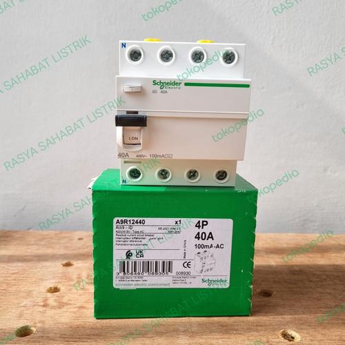 Jual ELCB RCCB IID ACTI9 4P 40A 100MA SCHNEIDER A9R12440 - Jakarta ...