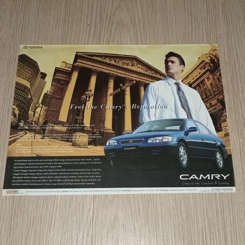 Jual Iklan Cetak Jadul Toyota Camry - Kota Bandung - Kawan ...