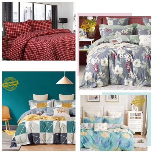 Jual BEDCOVER SET Sierra Microtex 120x200 / 160x200 / 180x200 Ms