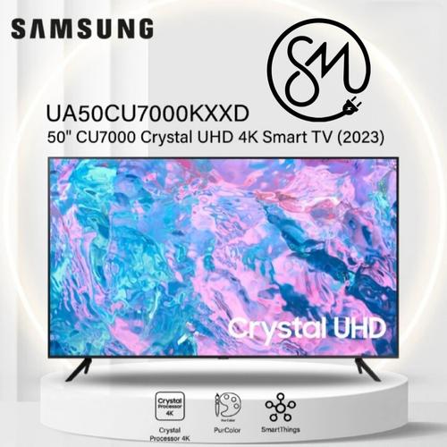 Jual LED TV Samsung UA50CU7000KXXD 50 inch Crystal UHD 4K 50CU7000 ...