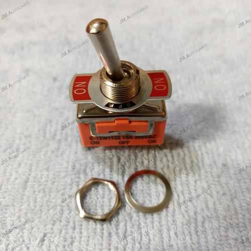 Jual Switch Toggle On Off On Universal 3 kaki 3 pin E-TEN 1122 15A ...