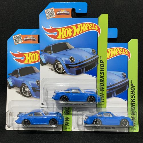Hot Wheels Porsche 934 Turbo RSR - Blue, Workshop Series 220/250, Collectible Die-Cast Car, New In Box