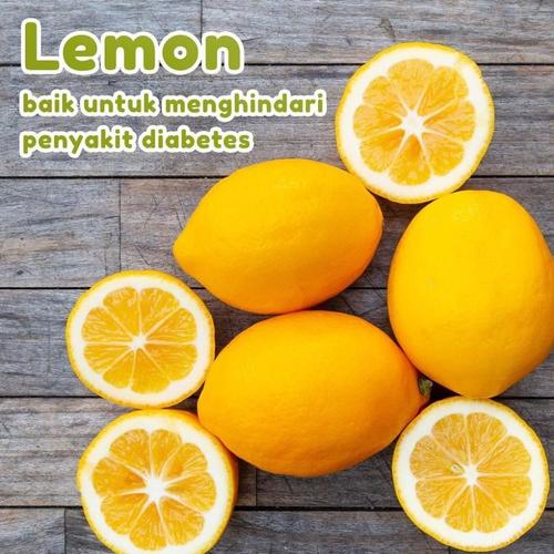 Jual LOLA Buah Segar Lemon PREMIUM IMPORT Banyak Air 1/2 kg 500 gr ...