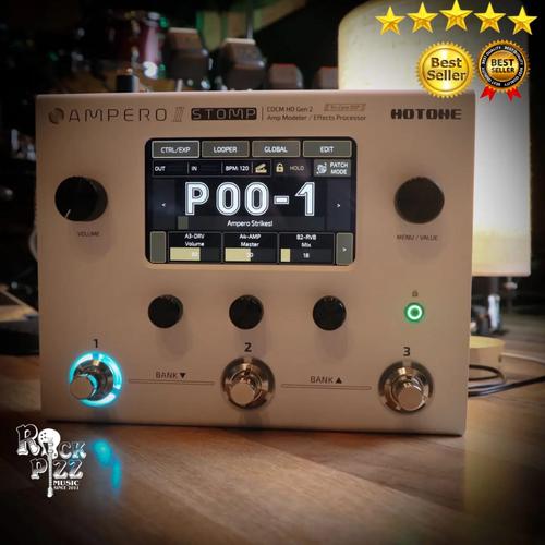 HOTONE Ampero Ⅱ Stomp & Jim Dunlop EXP HOTONE MP-300 AMPERO