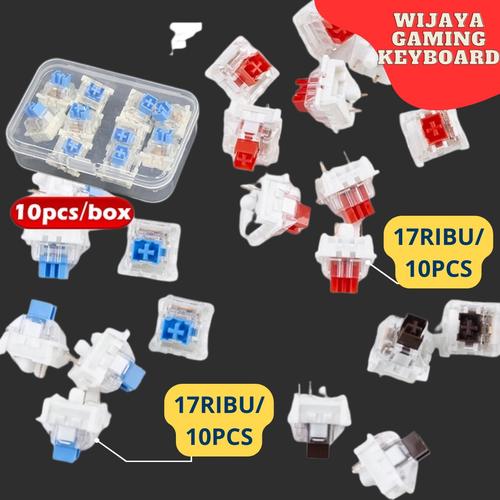 Jual Outemu 10pcs Mechanical Keyboard Switch 3 pin Blue Red Brown
