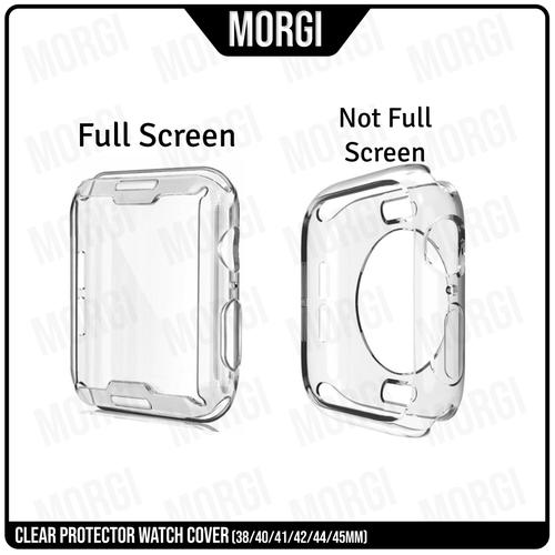 Jual Clear Watch Cover Soft Case Apple 38mm 40mm 42mm 44mm 6 5 4 8 7