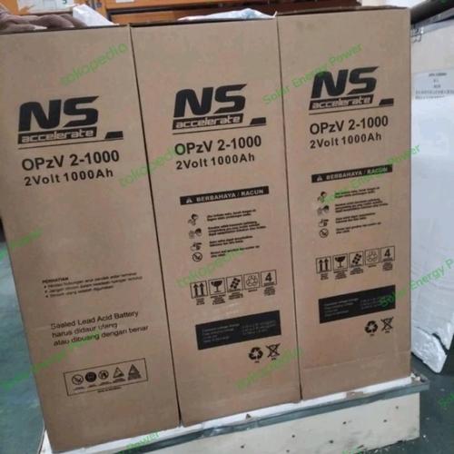 Jual TKDN Battery NS OPZV Gell Tubular Aki OPZV 2V 1000Ah Best ...