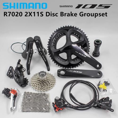 Jual Groupset Shimano 105 Disc Brake R7020 Tanpa Rantai Kota