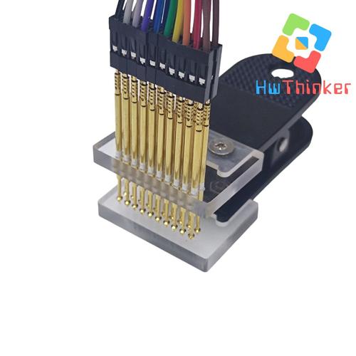 Jual Probe Clip Tool Test PCB IC Programming Clamp Pogo Pin 2.54mm ...